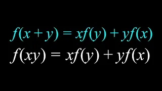 Solving Two Functional Equations