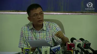 Faeldon holds presscon to clear his name against corruption allegations
