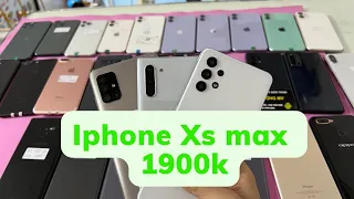 1/12/22 Đầu tháng thanh lý Xs Max 1tr9, Samsung Note 10 4tr8, A32 2tr8 ,A51 3tr3 11 128gb 6tr990k