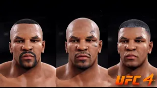 How to make Mike Tyson In EA UFC 4 (CAf Formula Post Patch 3.0 - Iron Monk Tyson)
