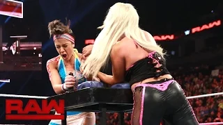 Bayley vs. Dana Brooke - Arm Wrestling Match: Raw, 24. Oktober 2016