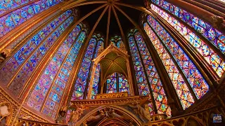The best Beautiful Stained Glass in the World    Sainte-Chapelle   🇫🇷    Paris FRANCE