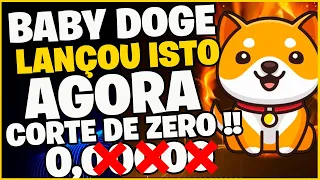 OLHA ISSO !! BABY DOGE COIN HOJE NOVA FUNCAO LIBERADA E AGORA BINANCE VEM