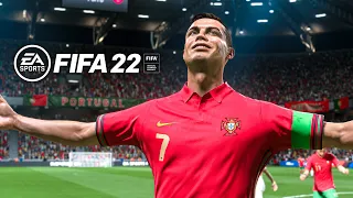 FIFA 22 | Portugal vs Spain - UEFA Nations League 22/23 | PS5 Gameplay 4K