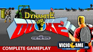 🎮 Dynamite Duke (Mega Drive) Complete Gameplay