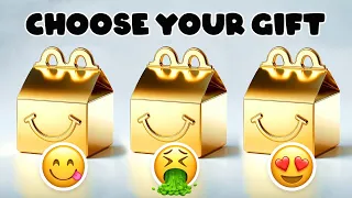 🎁 Choose Your GIFT...! LUNCHBOX Edition 🍔🍕🍦 How Lucky Are You? | OCEAN QUIZ