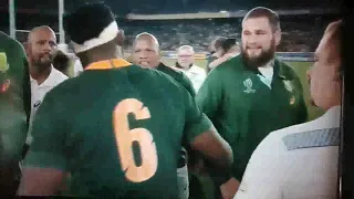 Did he really refuse to shake Black South Africa Rugby Captain