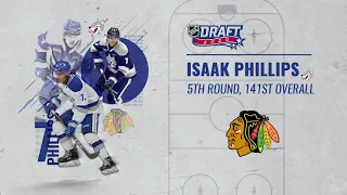 Isaak Phillips Drafted 141st Overall