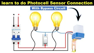 Automictic Day & Night Sensor Connection for Street Light @TheElectricalGuy