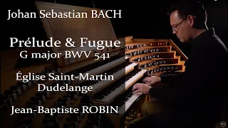 JS BACH , Prelude and Fugue in G Major BWV 541