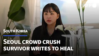 Seoul crowd crush survivor writes to heal | AFP