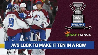 Colorado Avalanche going for 10 straight wins against the Buffalo Sabre | DNVR Avalanche Pregame