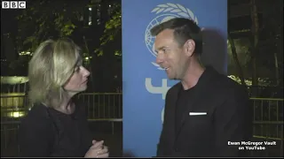 Ewan McGregor-Short BBC Interview on work he has done for UNICEF