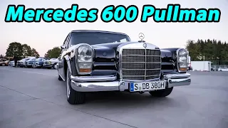 Роскошь, элегантность и мощь: Mercedes 600 Pullman V8