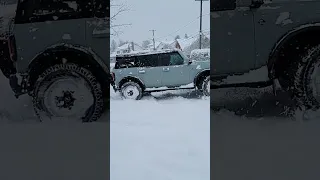 Ford Bronco: Is this too much snow?