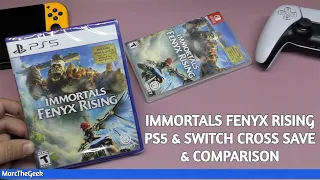 Immortals Fenyx Rising PS5 & Switch Cross Save & Comparison