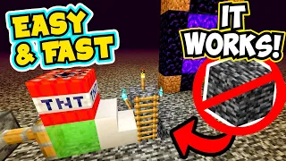 🚫Easy WORKING way to BREAK Bedrock in Minecraft 1.16 🚫 How to Break/Remove Bedrock in Minecraft Java