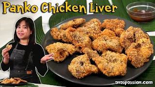 CRISPY PANKO CHICKEN LIVER | Ready in 10 Minutes