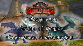 Гибриды игры School of Dragons(Размышления и объяснения)/SoD Ч.О!