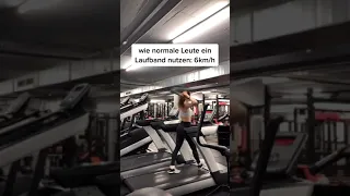 Bist du eher so wie ich oder wie normale Leute? 👀😅🏃‍♀️💨 #laufband #gehen #laufen #fitnessstudio