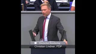 Christian Lindner Realtalk an Anton Hofreiter #shorts #fdp #grüne #lindner #bundestag