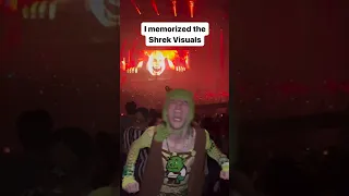 shrek visuals??? #dubstep #djset #edm #edmmusic #edmtiktok #shorts #musicmemes #dsg #rave