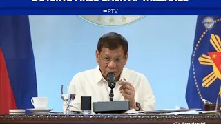 Duterte answers Trillanes' statement on ICC findings