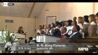 Miles de personas despiden a B.B. King en un funeral en su Misisipi natal