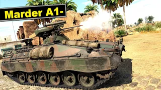 This tank SCARES every vehicle on a map  ▶️ Marder A1-