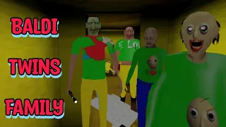 The Twins Baldi Mod Full Gameplay | The Twins in Baldi Atmosphere Full Gameplay