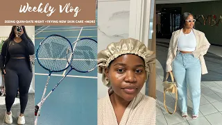 WEEKLY VLOG |NEW PURCHASES| TRYING OUT NEW SKINCARE|DATE NIGHT| PLAYING BADMINTON|MORE|SAMANTHA KASH