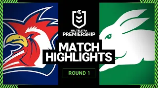 Sydney Roosters v South Sydney Rabbitohs | Match Highlights | Round 1, 2013 | NRL