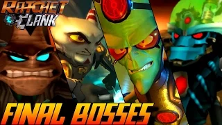 Ratchet & Clank - ALL Final Bosses 2002-2016 (PS4, PS3, PS2, PSP)