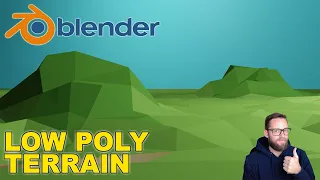 Blender - Low Poly Terrain Tutorial