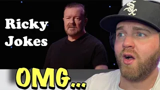 Are You Trying To Get Me In Trouble?!🤣 | Ricky Gervais- Politically Incorrect Jokes (Reaction)