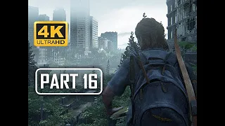 The Last of Us Part 2 Walkthrough Part 16 - Jumped (4K PS4 PRO Gameplay)