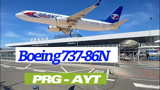 Prague International Airport, Vaclav Havel . Flight Prague - Antalya. Letiště Praha. Smartwings