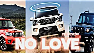 No Love 💕 Ft. Scorpio Classic | Attitude Status | No love edit #edit #shubh #scorpio