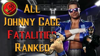 All 18 Johnny Cage Finishers Ranked! | Mortal Kombat Discussion