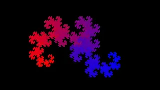 Heighway Curve Animation (Dragon Curve)