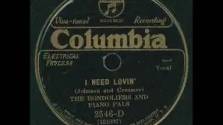 Rondoliers - I need lovin'
