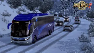 Atual Travel Bus In Ladakh Road | #ets2 #eurotrucksimulator2