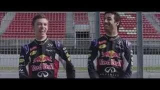 Daniil Kvyat teaches Daniel Ricciardo some Russian - Clip 4