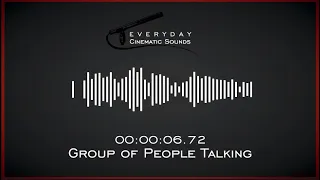 Group of People Talking | HQ Sound Effect