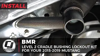 Eliminate Your S550 Mustang Wheel Hop With This BMR Level 2 Cradle Bushing Lockout Kit!