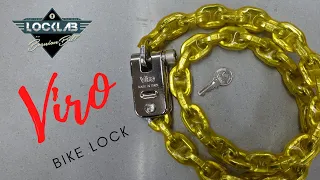 (1699) Viro Bicycle Lock Picked Open