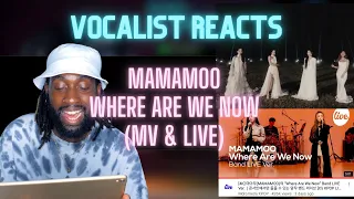 British Vocalist Reacts to MAMAMOO - Where Are We Now MV & LIVE