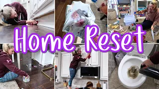 HOME RESET 2024 / MESSY HOUSE CLEAN WITH ME 2024 / WINTER CLEANING MOTIVATION