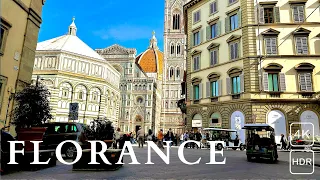 Florance :🇮🇹 Florence Unveiled A Stroll Through Renaissance Beauty 2024, 4k 60fps| Wanderlust Walk