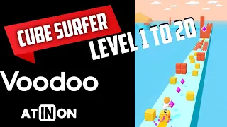 Let's Play Cube Surfer! Level 1 to 20